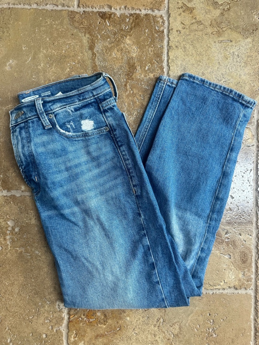 EUC Old Navy Extra High Rise Boyfriend Jean - Size 4
